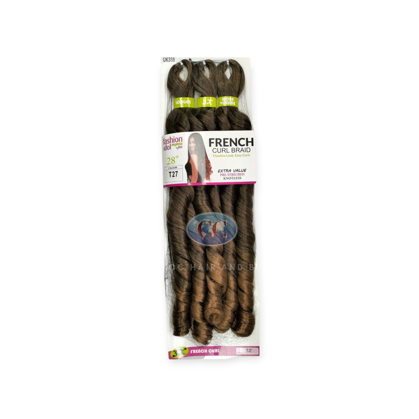 Sleek Hair - French Curl Braid 28" (ca. 72cm)
