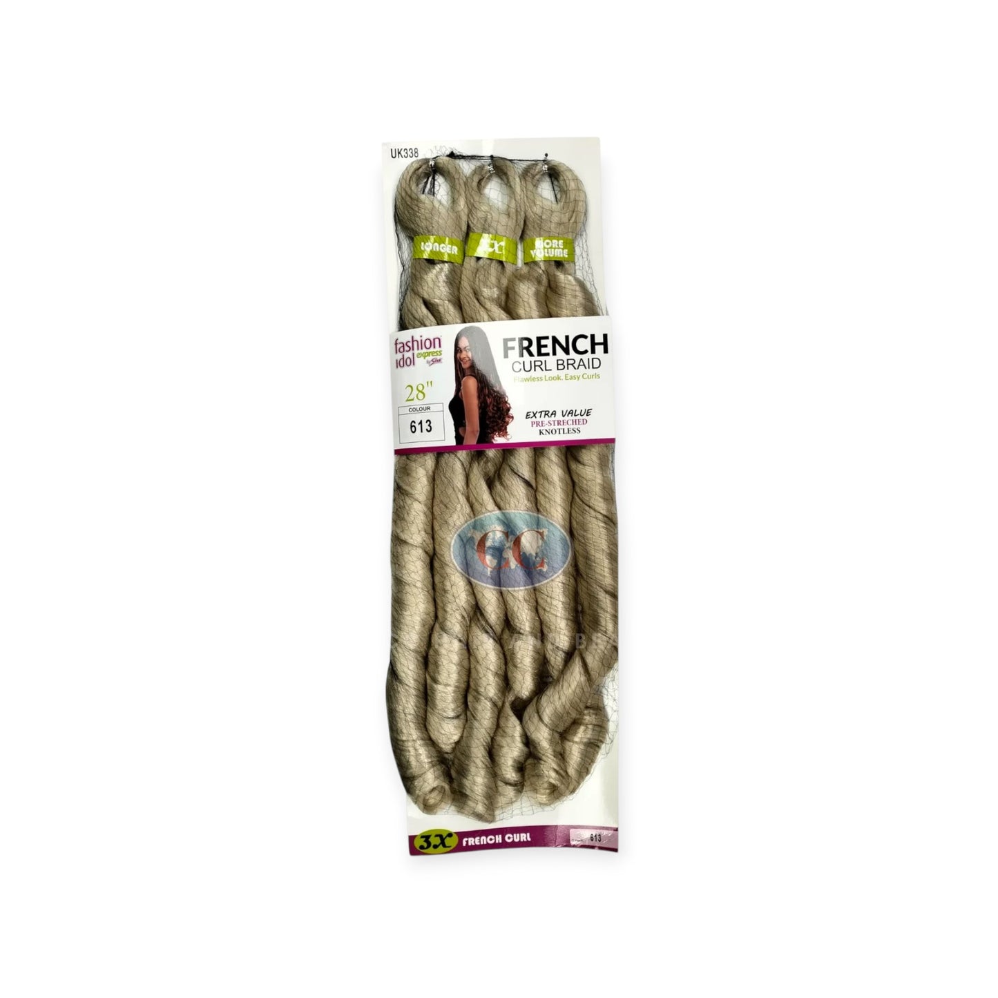 Sleek Hair - French Curl Braid 28" (ca. 72cm)