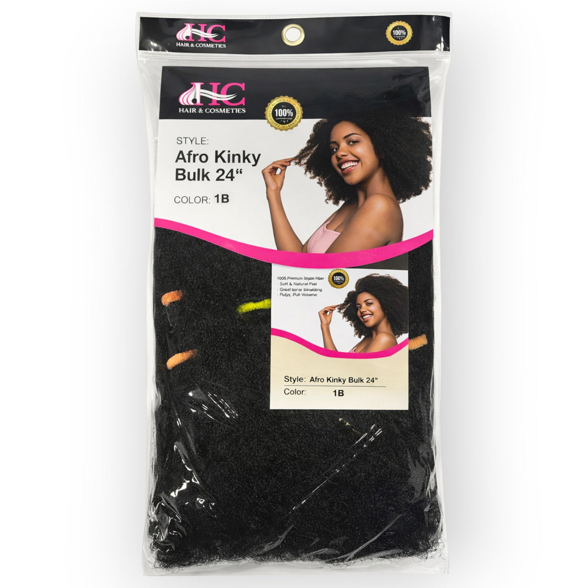 Afro Kinky Bulk 24 Zoll Farbe