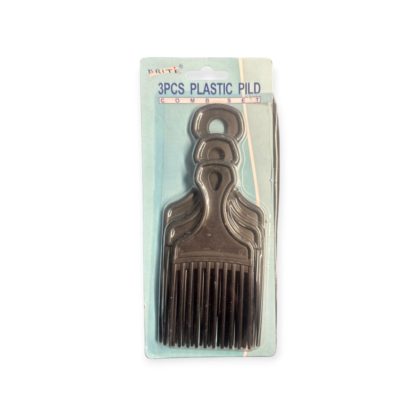 Haarkamm 3Pcs Plastic Pild Combset