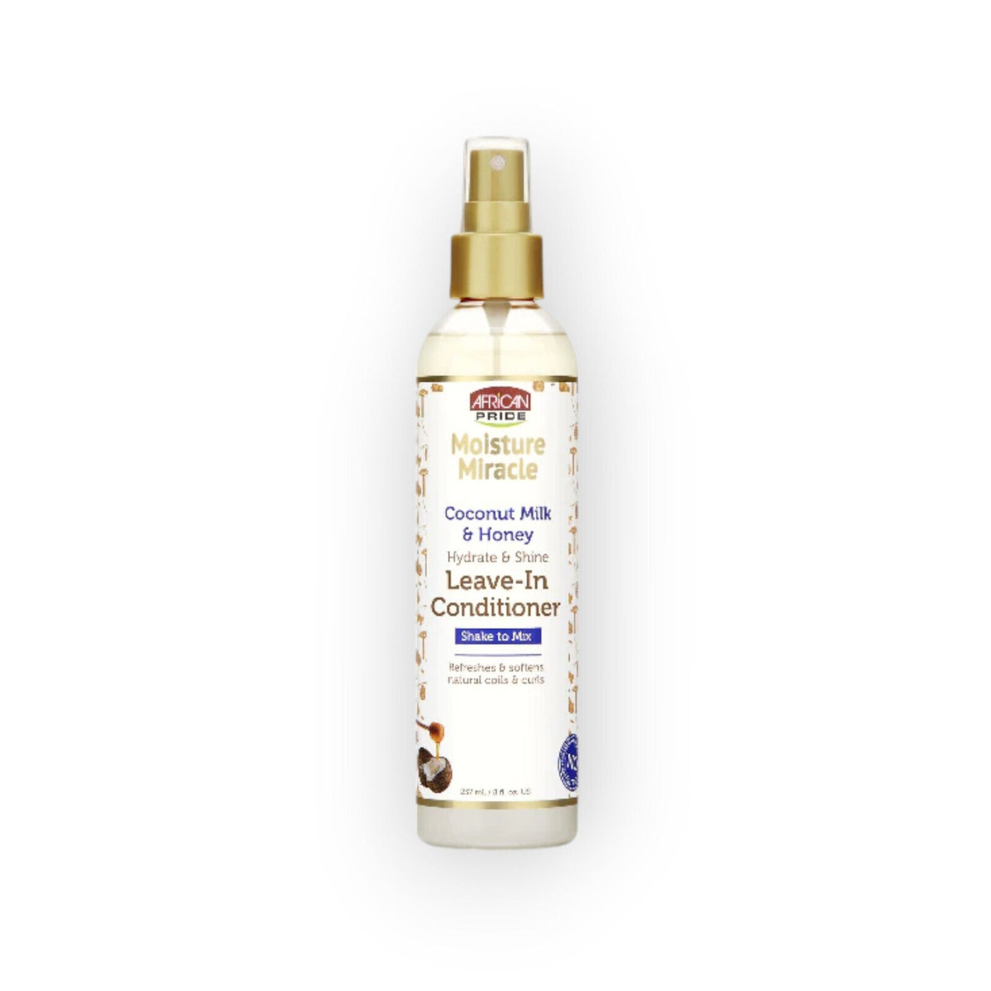 African Pride Moisture Miracle Coconut & Honey Leave-In Conditioner Spray 237ml
