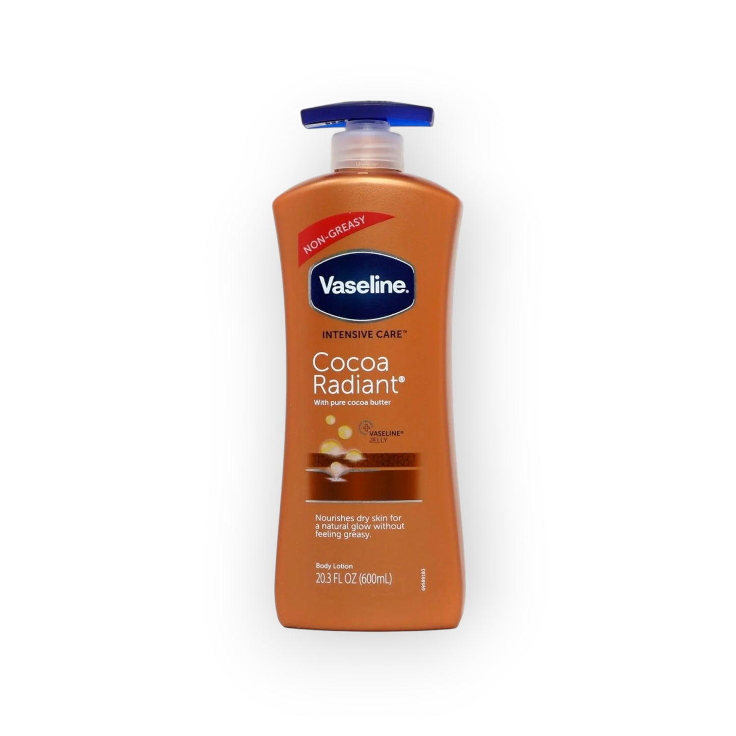 Vaseline Cocoa Radiant Lotion Pump 600ml