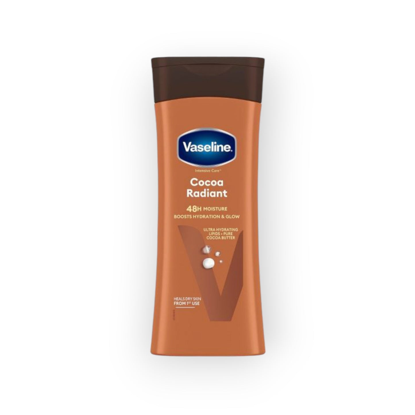 Vaseline Body Lotion Cocoa Radiant 400ml 48H Moisture Glow