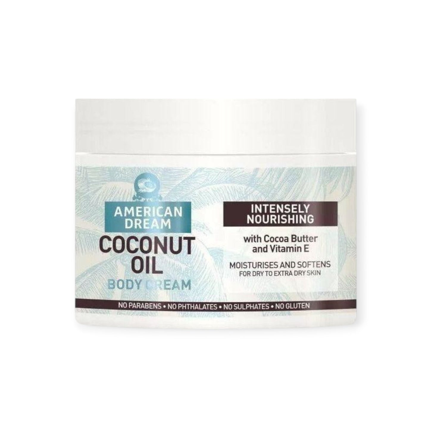Coconut Oil Body Cream American Dream Intensely Nourishing 500ml