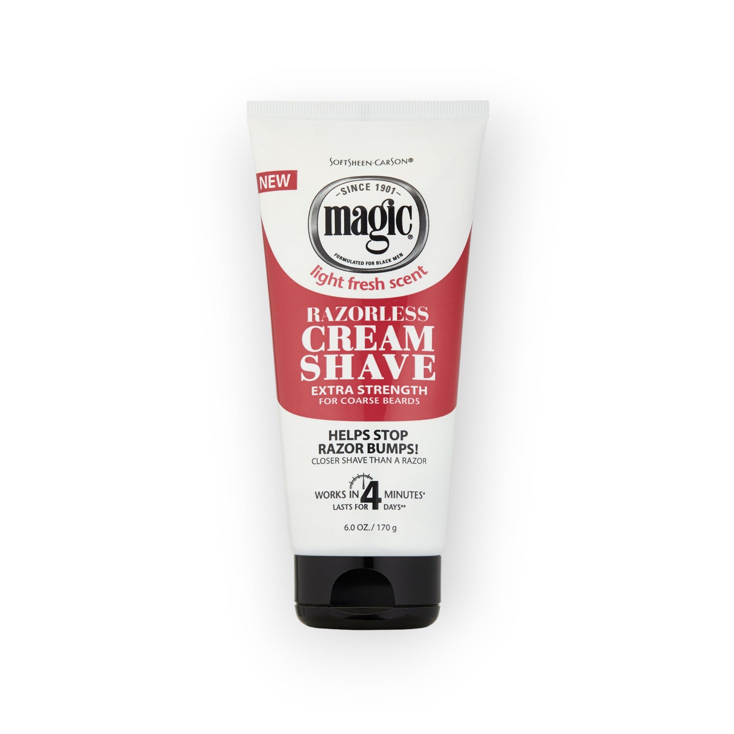 Magic Razorless Cream Shave Helps Stop Razor Bumps 170g