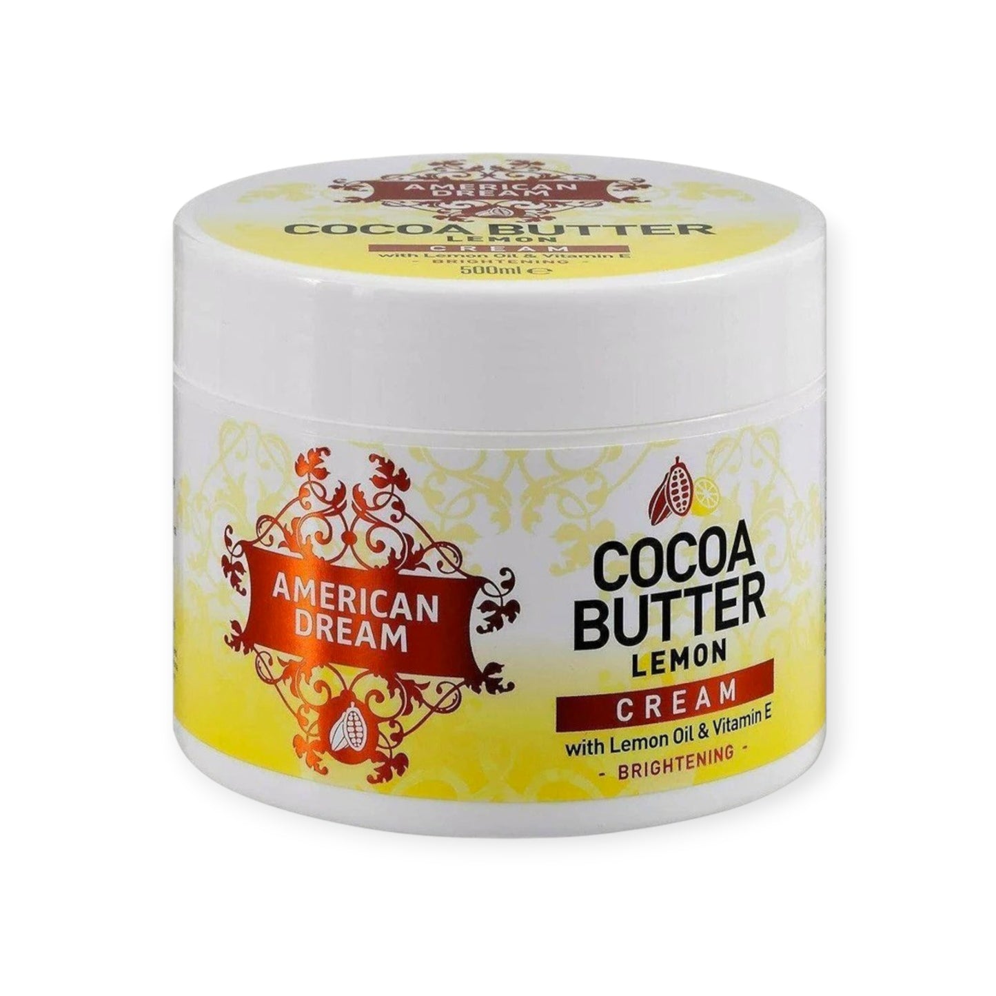 Cocoa Butter Lemon Cream Brightening American Dream 500ml