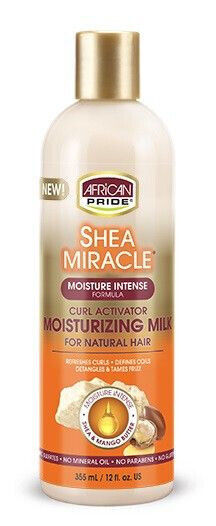 African Pride Shea Butter Curl Activator Moisturizing Milk 355ml