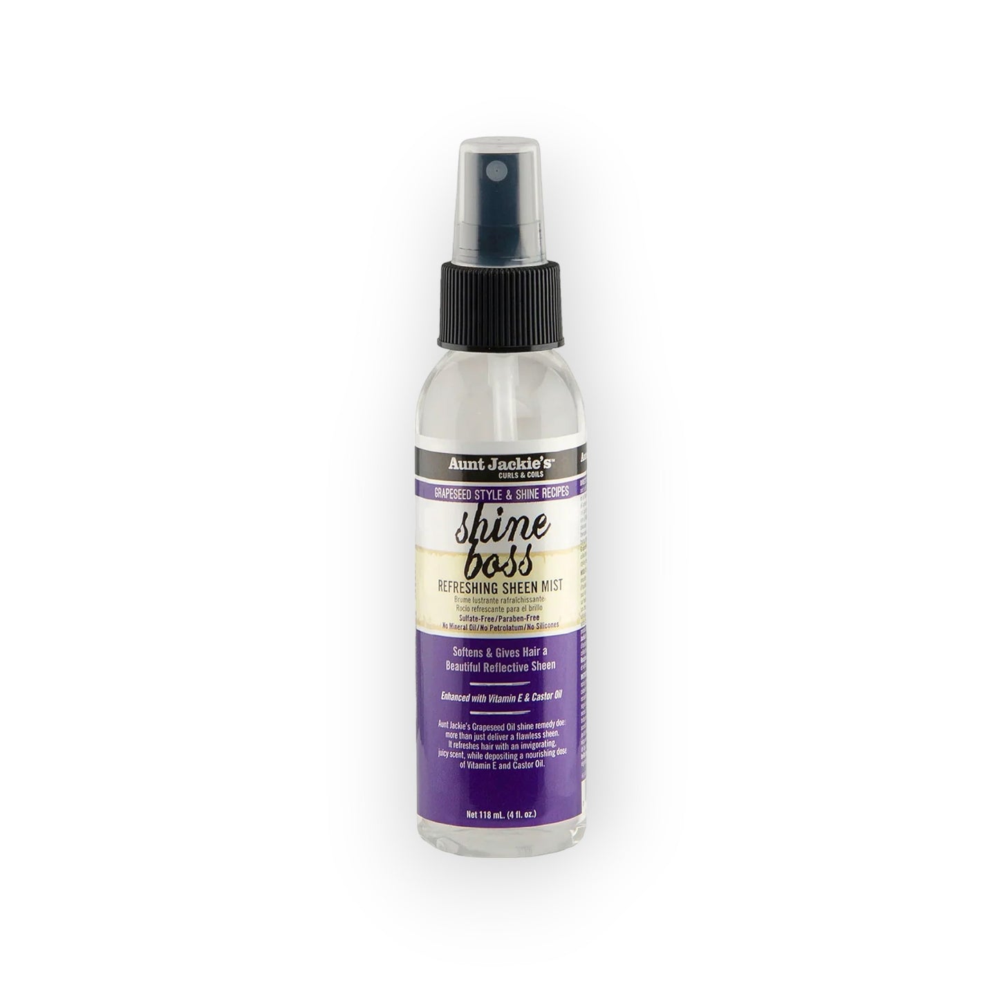 Aunt Jackie's Curls & Coils Shine Boss Refreshing Sheen Mist, 120ml