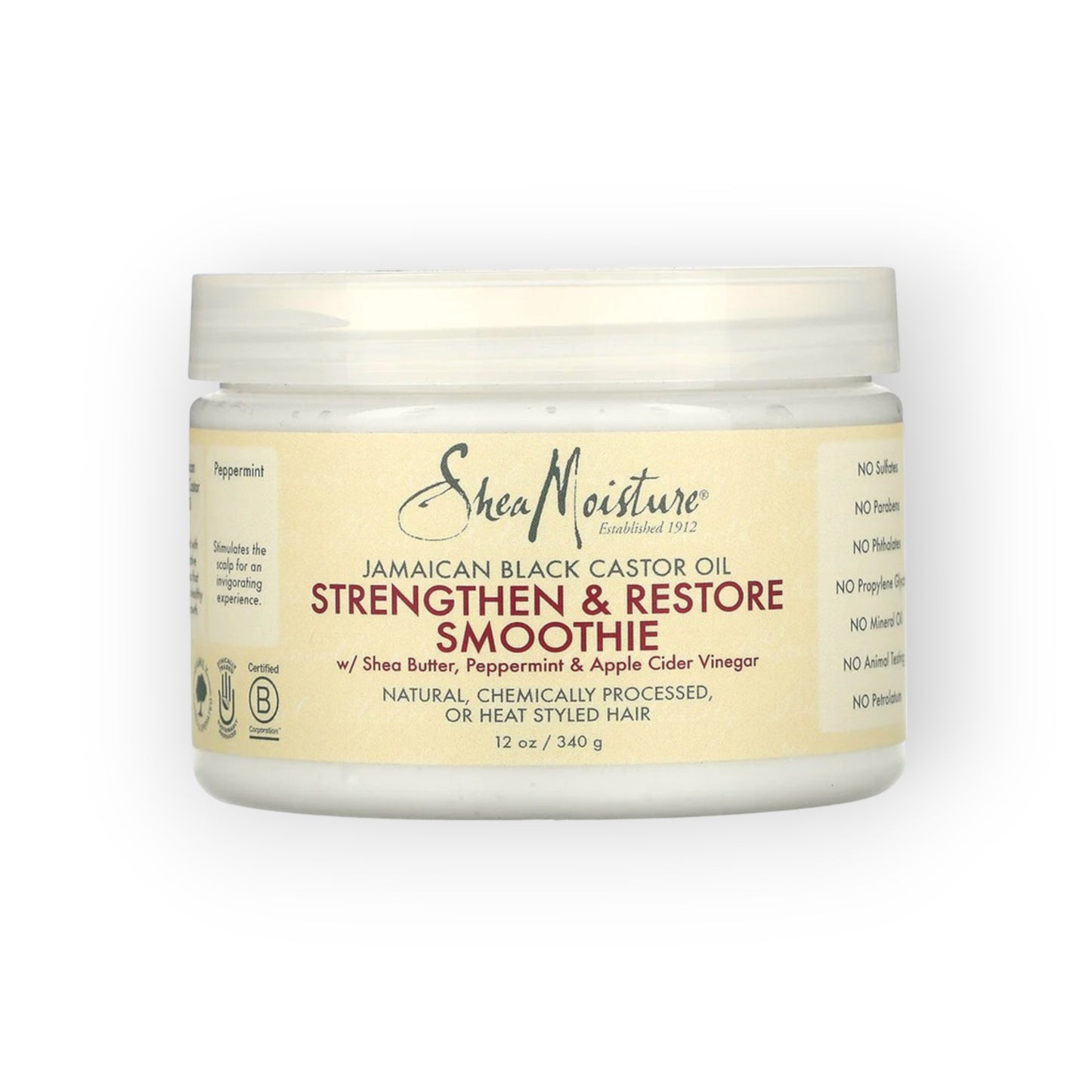 Shea Moisture Strengthen & Restore Smoothie Jamaican Black Castor Oil 326g