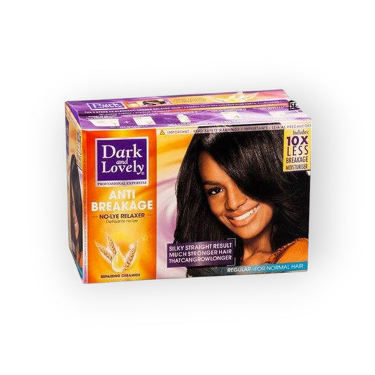 Dark & Lovely Anti Breakage No Lye Relaxer Kit 1 Application Regular