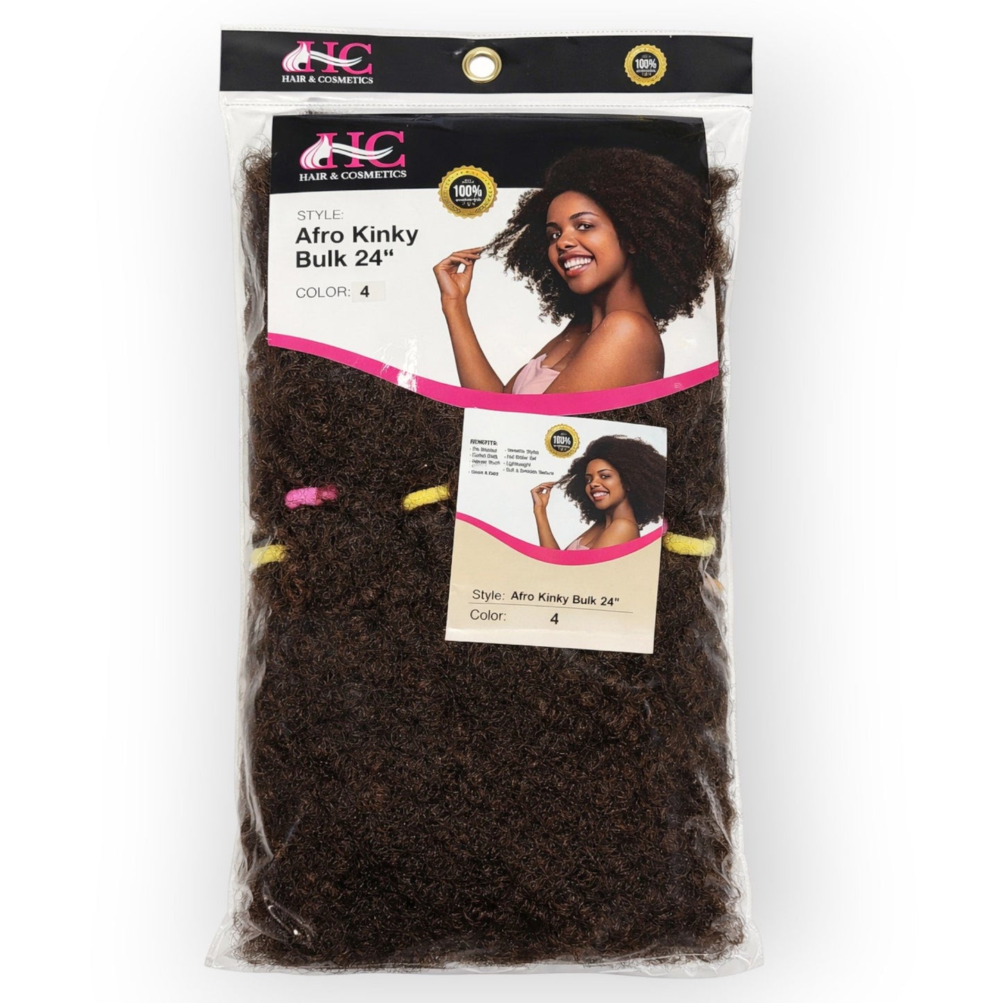 Afro Kinky Bulk 24", Extensions, Afro Twist