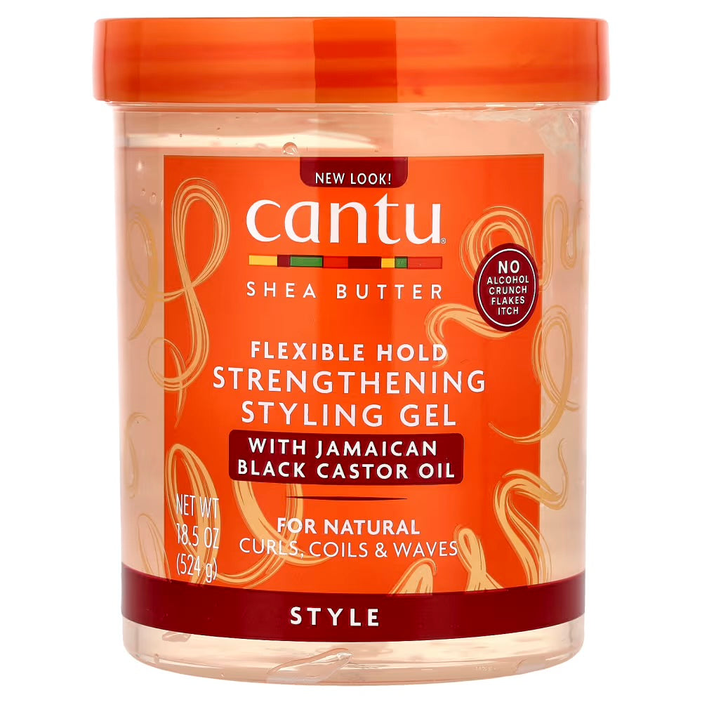 Cantu Shea Butter Maximum Hold Styling Gel with Jamaican Black Castor Oil 524g