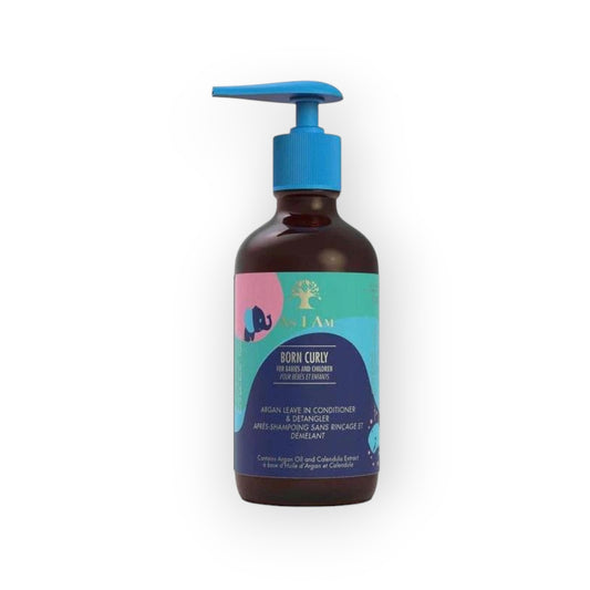 As I Am Born Curly Argan Leave-In Conditioner & Detangler 240ml