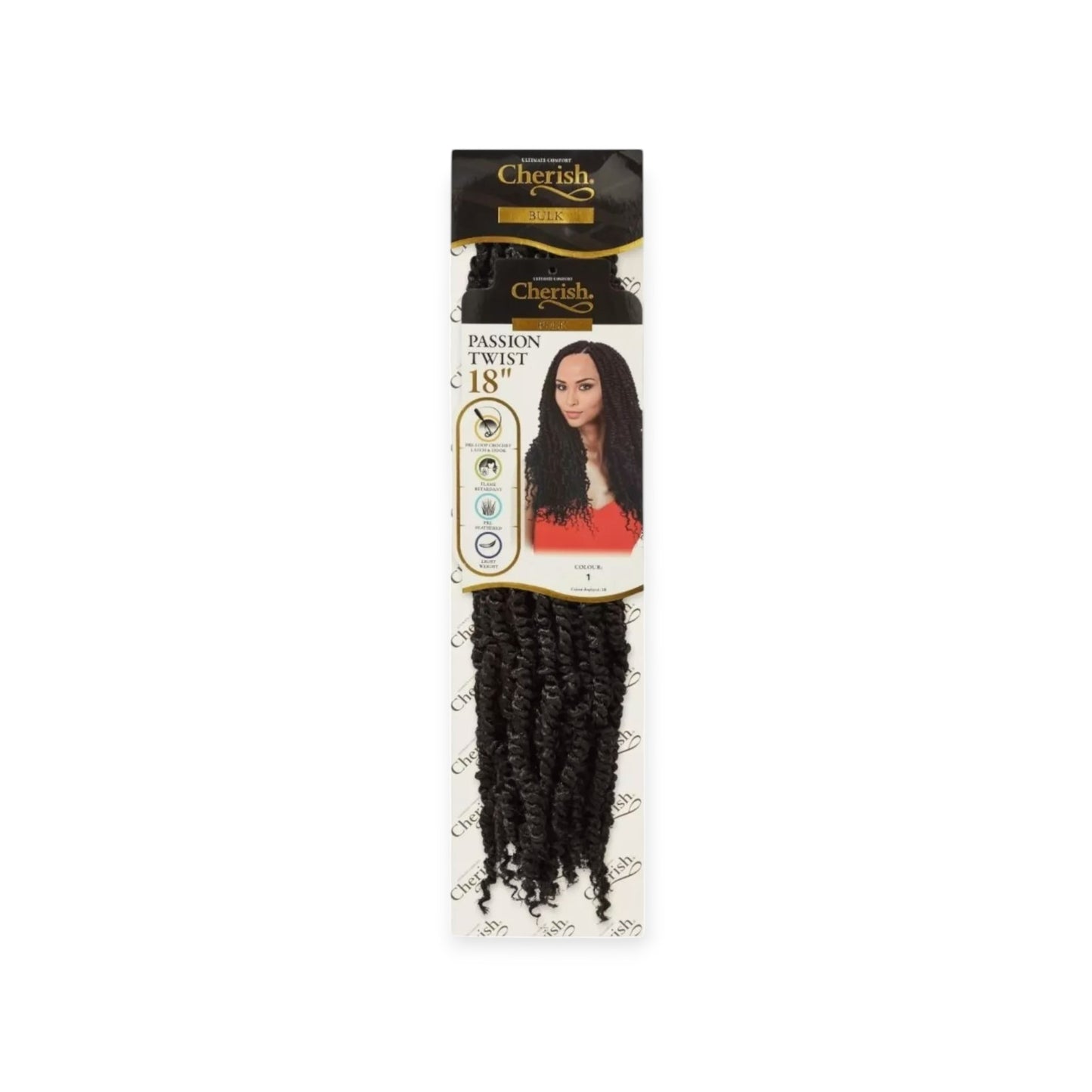 Cherish Bulk Passion Twist 18" Crochet