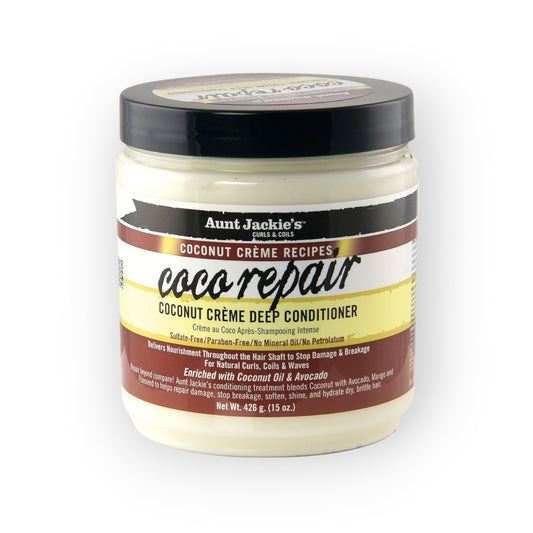 Aunt Jackie's Coco Repair Coconut Creme Deep Conditioner, 426g