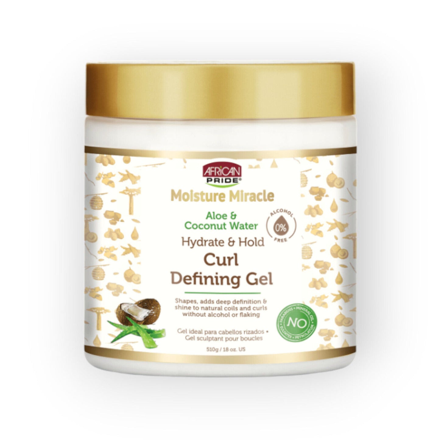 African Pride Moisture Miracle Curl Defining Gel 510g