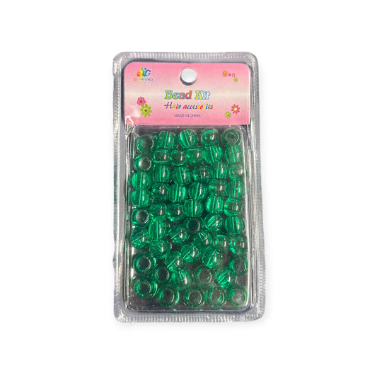 Haarperlen Grün Bead Kit Hair Accessories