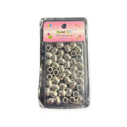 Haarperlen Silber Bead Kit Hair Accessories