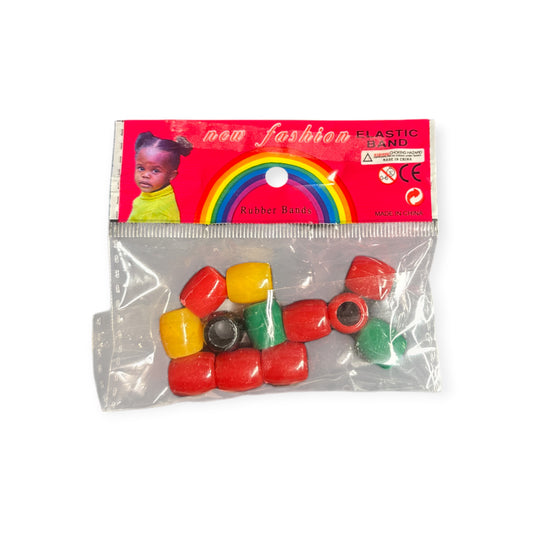 Haarperlen Bunt small New Fashion Elastic Band