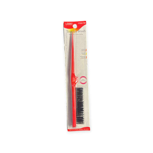 Teasing Brush Professional Grade Quality Colour #Red