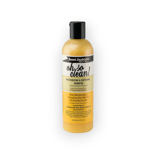 Aunt Jackie's Oh So Clean Moisturizing and Softening Shampoo, 355ml