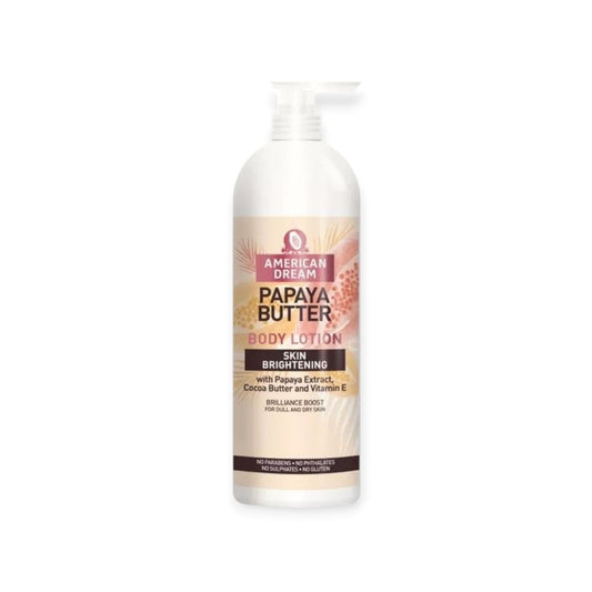 Papaya Butter Body Lotion American Dream Skin Brightening 750ml