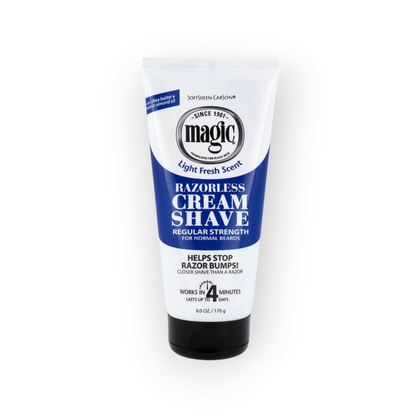 Magic Razorless Cream Shave Regular Strength 170g