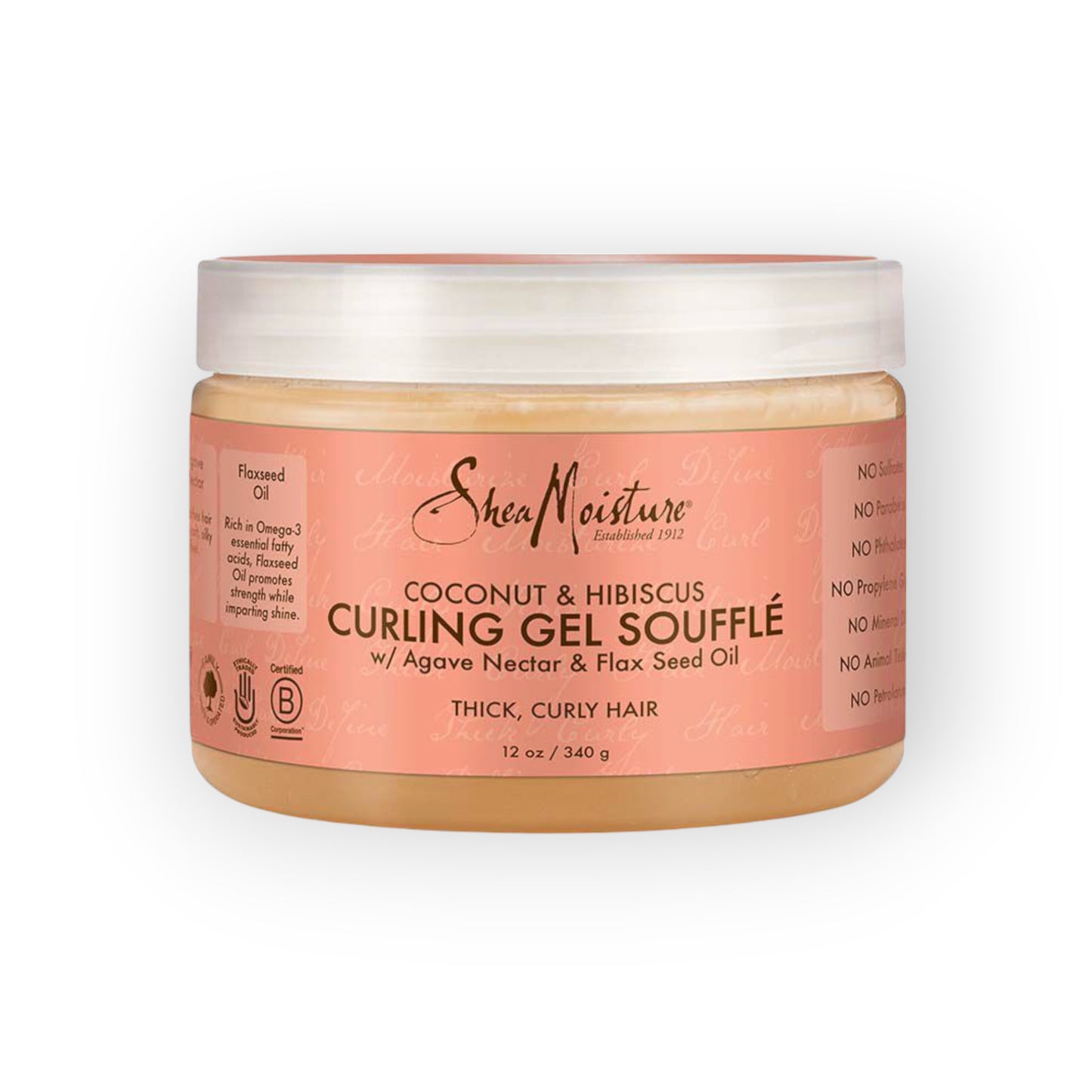 Shea Moisture Coconut & Hibiscus Curling Gel Soufflé 340 g