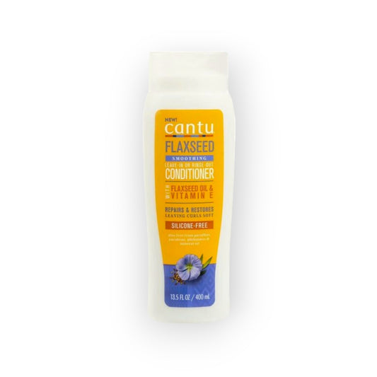 Cantu Flaxseed Smoothing Conditioner Silicone-Free 13.5 FL OZ 400ml