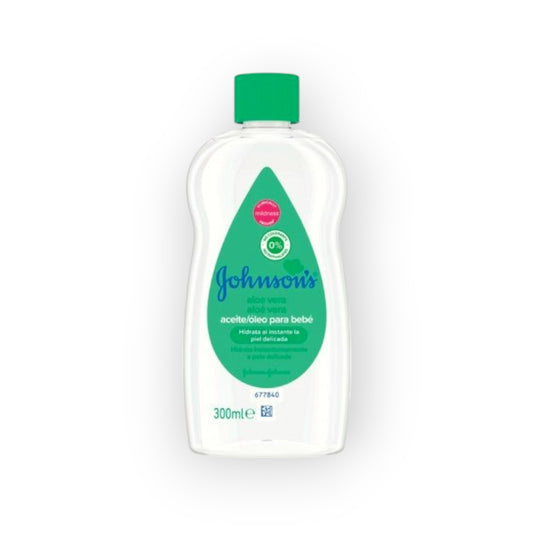 Johnsons Baby Oil Aloe Vera 300ml