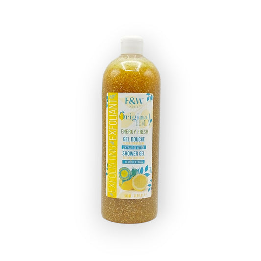 Fair & White Original Lemon Energy Fresh Exfoliating Shower Gel 940ml