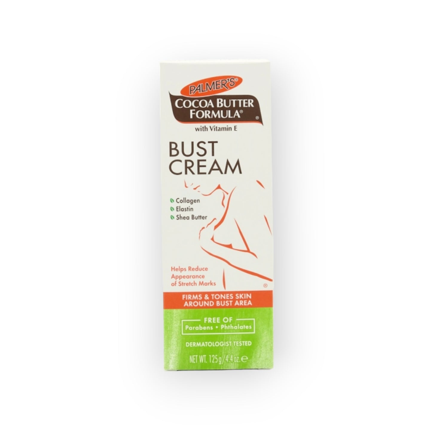 Palmer's Cocoa Butter Formula Bust Cream mit Vitamin E, Shea Butter, Collagen & Elastin 130ml