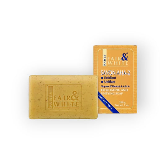 Fair and White Savon Aha2 Exfoliant & Lightening Soap