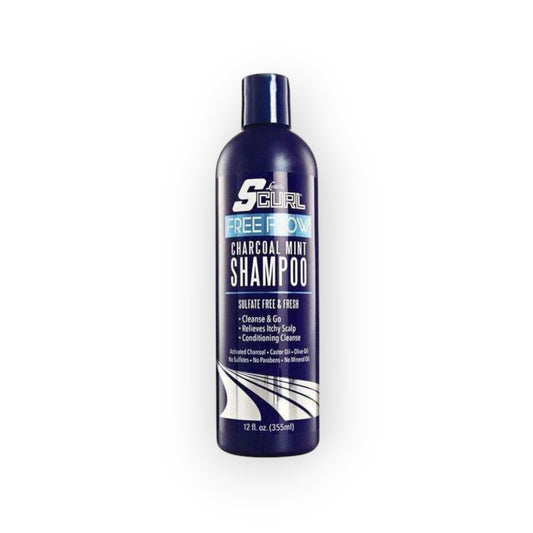 S Curl Charcoal Mint Shampoo 355ml