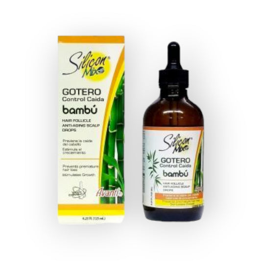Silicon Mix Nutritivo Bambu Gotero Anti Aging Scalp Drops, 125ml