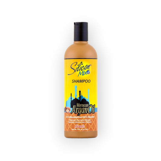 Silicon Mix Moroccan Argan Oil Shampoo, 473ml