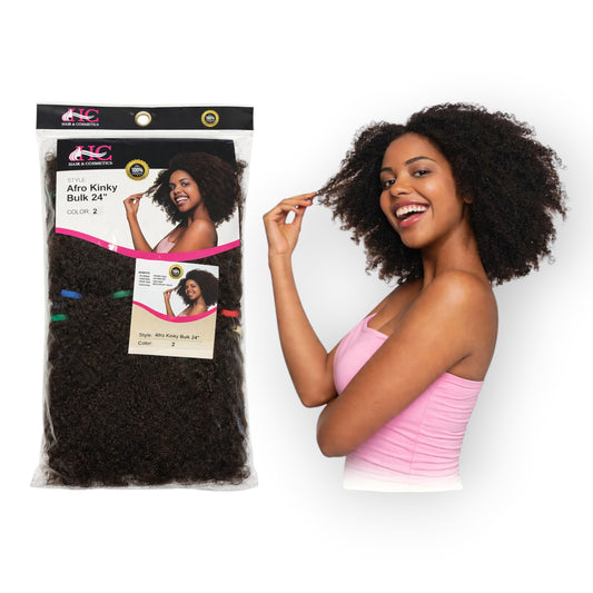 Afro Kinky Bulk 24", Extensions, Afro Twist