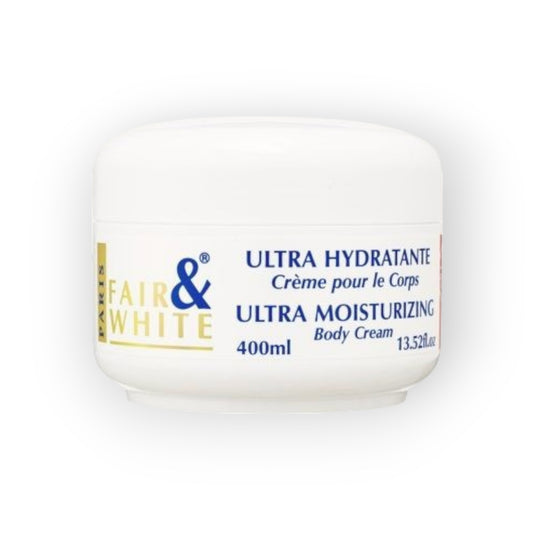 Fair&White Ultra Moisturizing Body Cream 400ml White